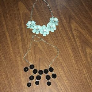 Bundle of two statement necklaces